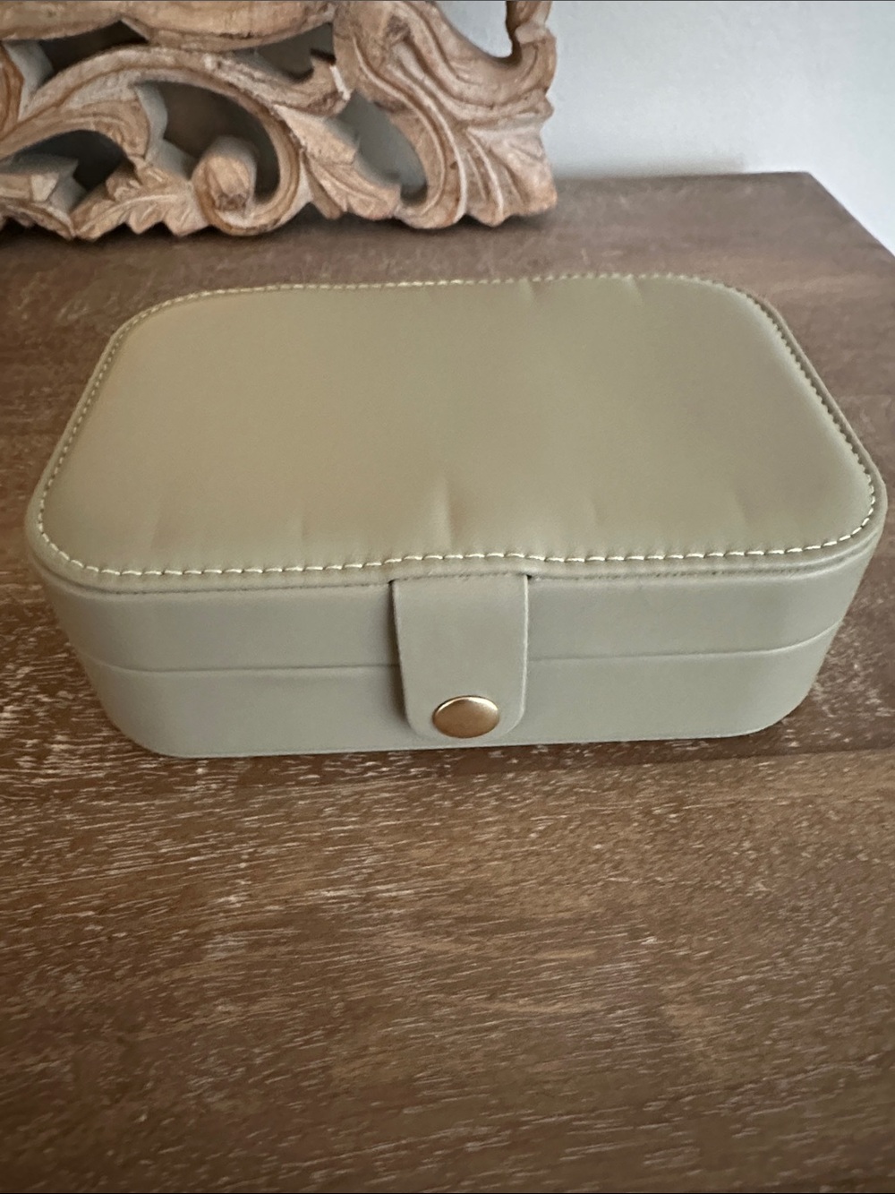 BIQI MUSSE - Olive Travel Jewelry Case